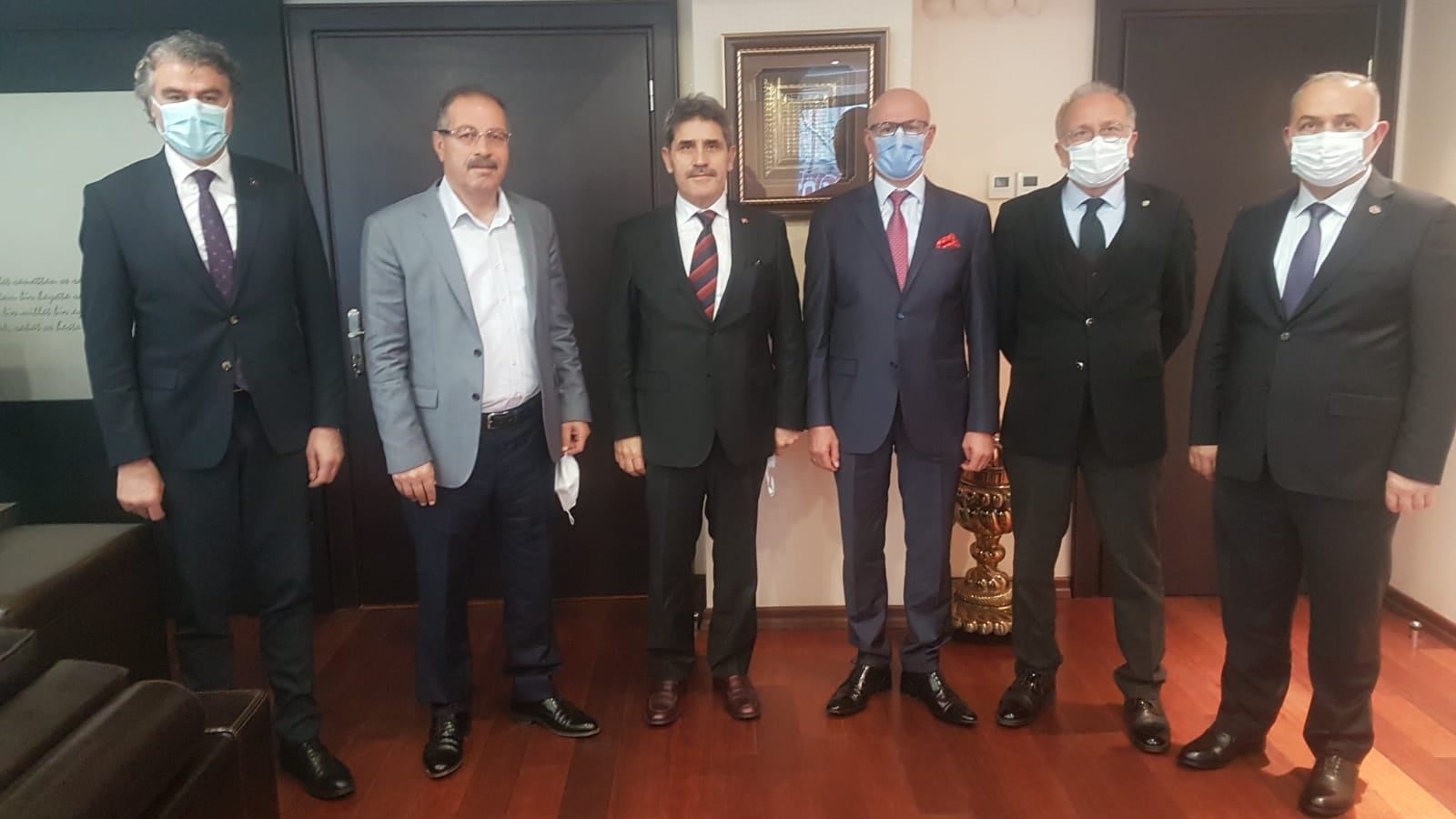 TESKOMB GENEL BAŞKANIMIZ SAYIN A.KADİR AKGÜL’Ü ZİYARETİMİZ