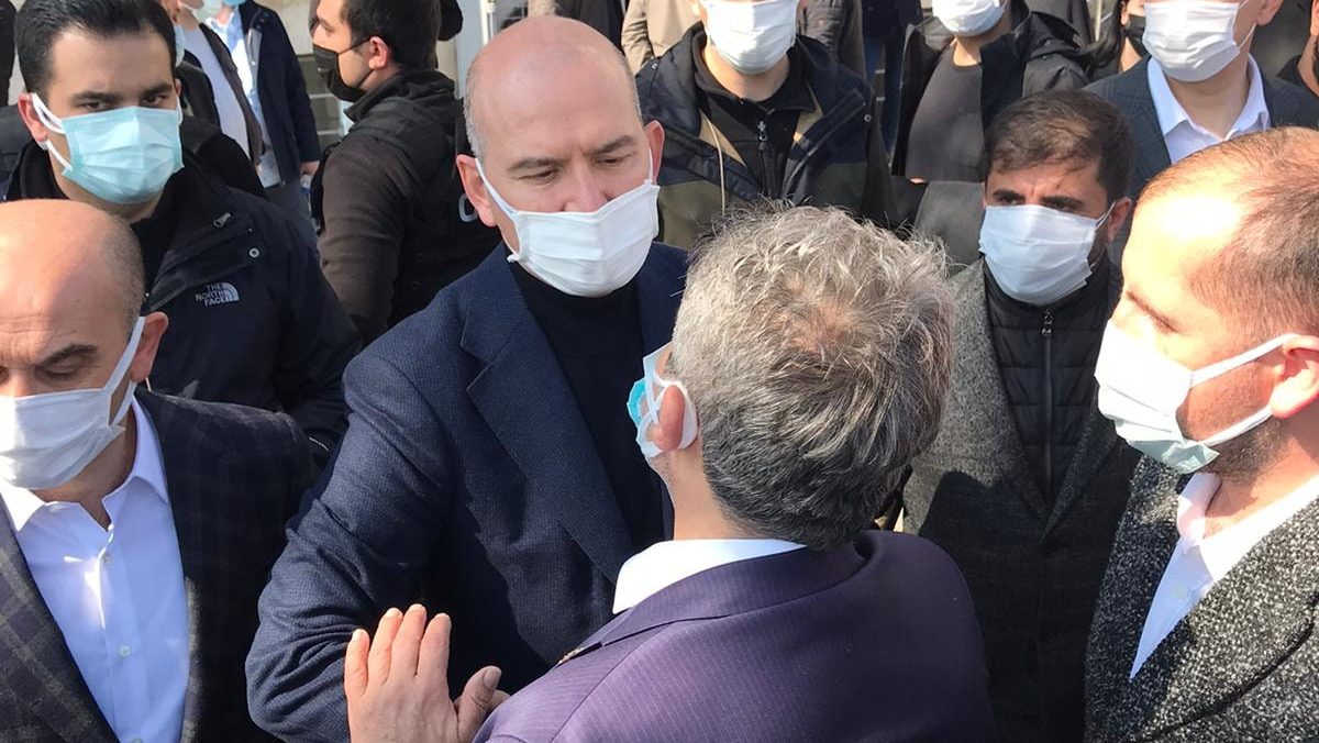 İÇİŞLERİ BAKANIMIZ SAYIN SÜLEYMAN SOYLU’NUN ANNESİNİN CENAZESİ