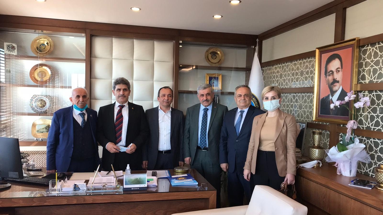 SULTANBEYLİ KOOPERATİFİ BAŞKANI SAYIN ŞENOL ATA VE YÖNETİM KURULUNUN ZİYARETLERİ