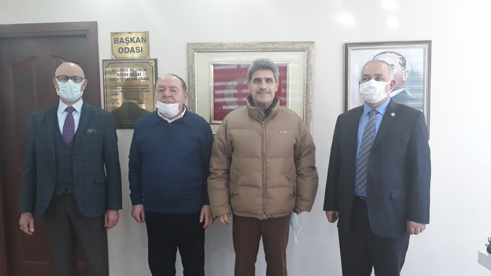 BAYRAMPAŞA KOOPERATİFİ BAŞKANI SAYIN CAVİT ÇELİK’E ZİYARETİMİZ