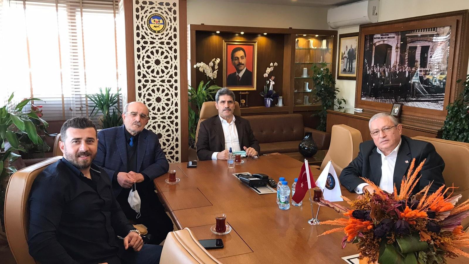 FATİH KOOPERATİFİ BAŞKANI SAYIN NEVZAT ÇELİK VE KURUYEMİŞÇİLER ODASI BAŞKANI SAYIN İSMAİL TAŞKIN’IN ZİYARETLERİ