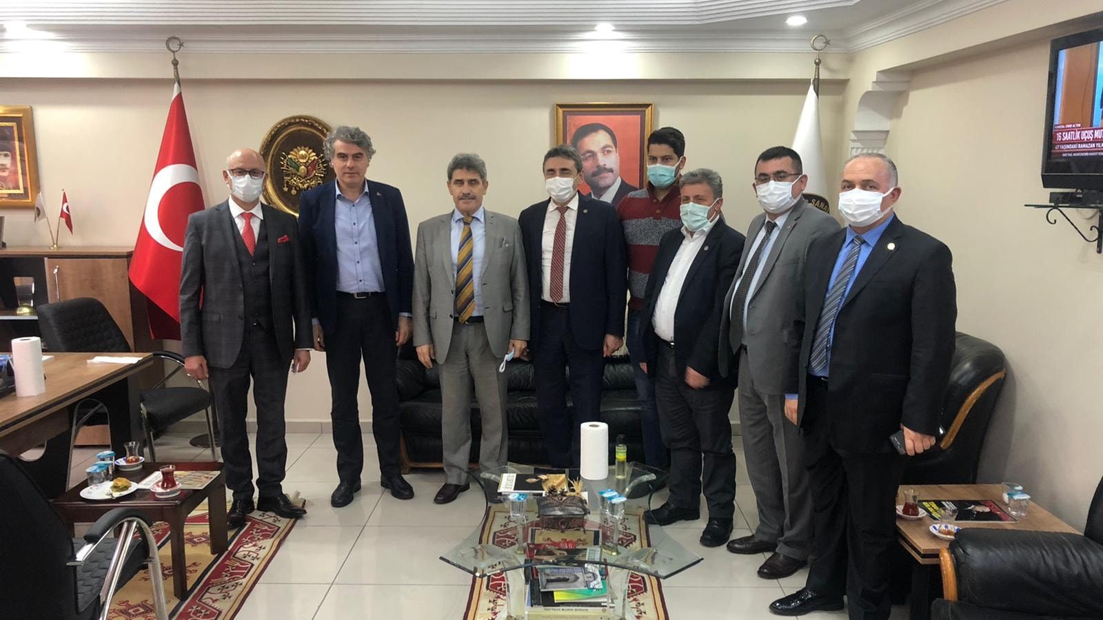 KAĞITHANE KOOPERATİFİ BAŞKANI SAYIN BÜLENT KASAPOĞLU’NU ZİYARETİMİZ