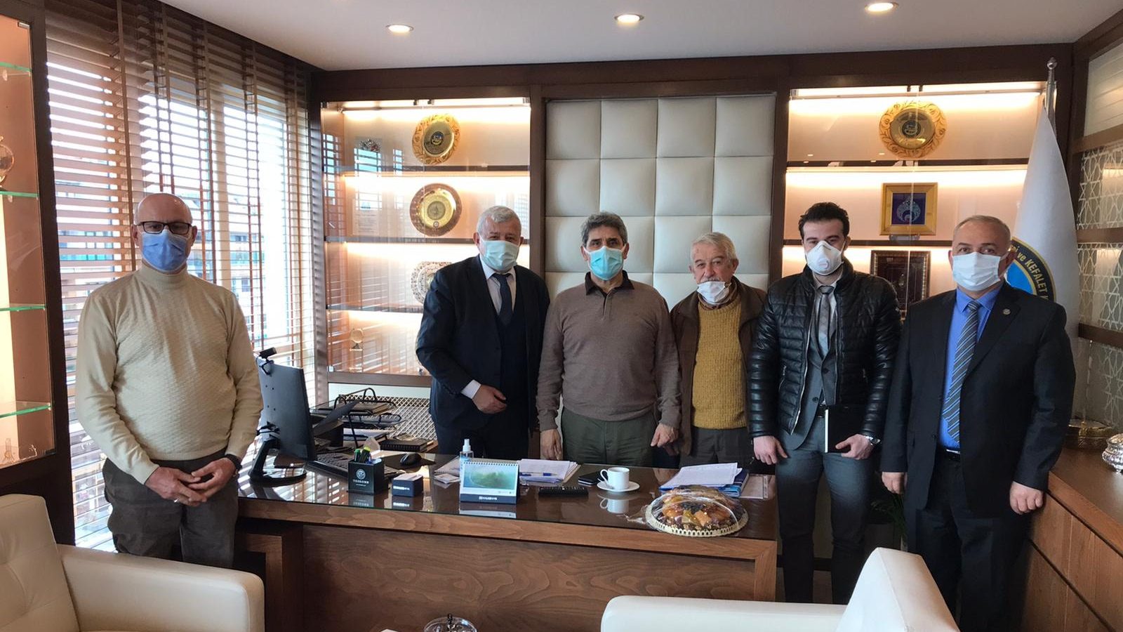 KAPALIÇARŞI KOOPERATİFİ BAŞKANI SAYIN ALİ GÜLERAY’IN ZİYARETİ