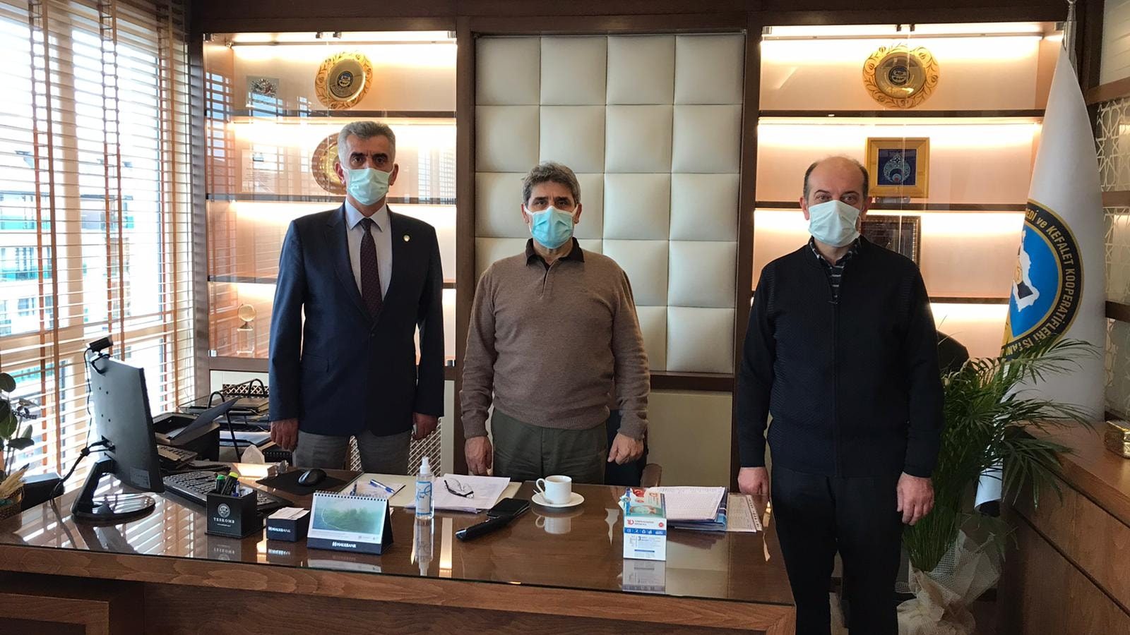 İSTANBUL DEFTER VE KIRTASİYE MALZEMELERİ İMALCİLERİ VE SATICILARI ESNAF ODASI BAŞKANI YAVUZ TEKÇE VE İSTANBUL MARANGOZLAR ESNAF VE SANATKARLAR ODASI BAŞKANI YAVUZ KARAMÜRSEL’İN ZİYARETLERİ