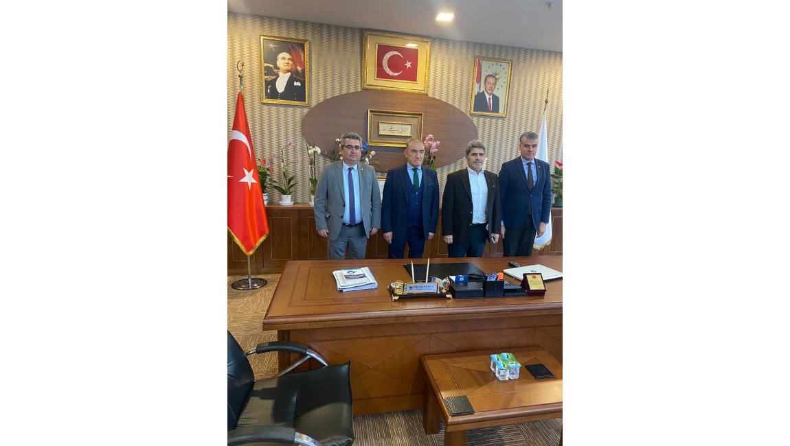 İKİTELLİ OSB BAŞKANI SAYIN MUSTAFA KESKİN’E ZİYARETİMİZ