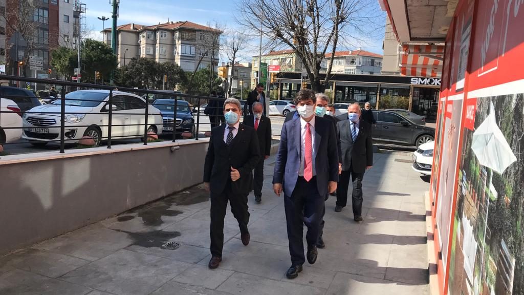 TİCARET BAKANLIĞI ESNAF, SANATKARLAR VE KOOPERATİFÇİLİK GENEL MÜDÜRÜ SAYIN NECMETTİN ERKAN’IN ZİYARETİ