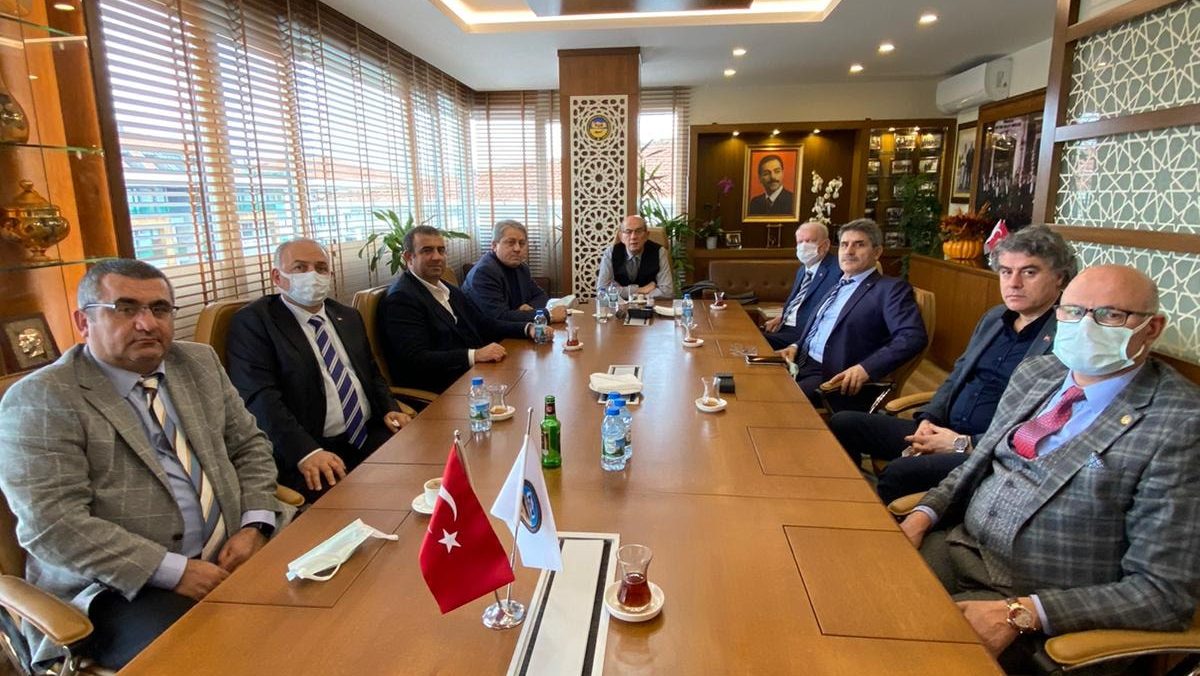 TESKOMB GENEL BAŞKAN VEKİLİ SAYIN BAHRİ ŞARLI, TESKOMB GENEL BAŞKAN VEKİLİ SAYIN MURAT GÜMRÜKÇÜ, TESKOMB YÖNETİM KURULU ÜYESİ SAYIN ERTAN TAŞLI VE SAYIN OKTAY ŞARLI’NIN ZİYARETLERİ