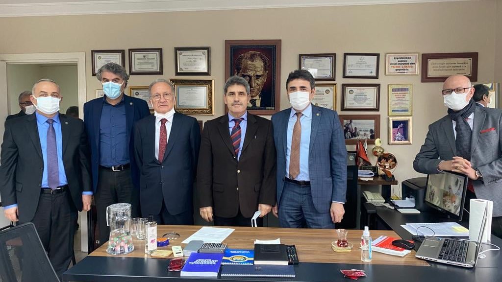 TUZLA KOOPERATİFİ BAŞKANI SAYIN NACİ AYDIN’I ZİYARETİMİZ