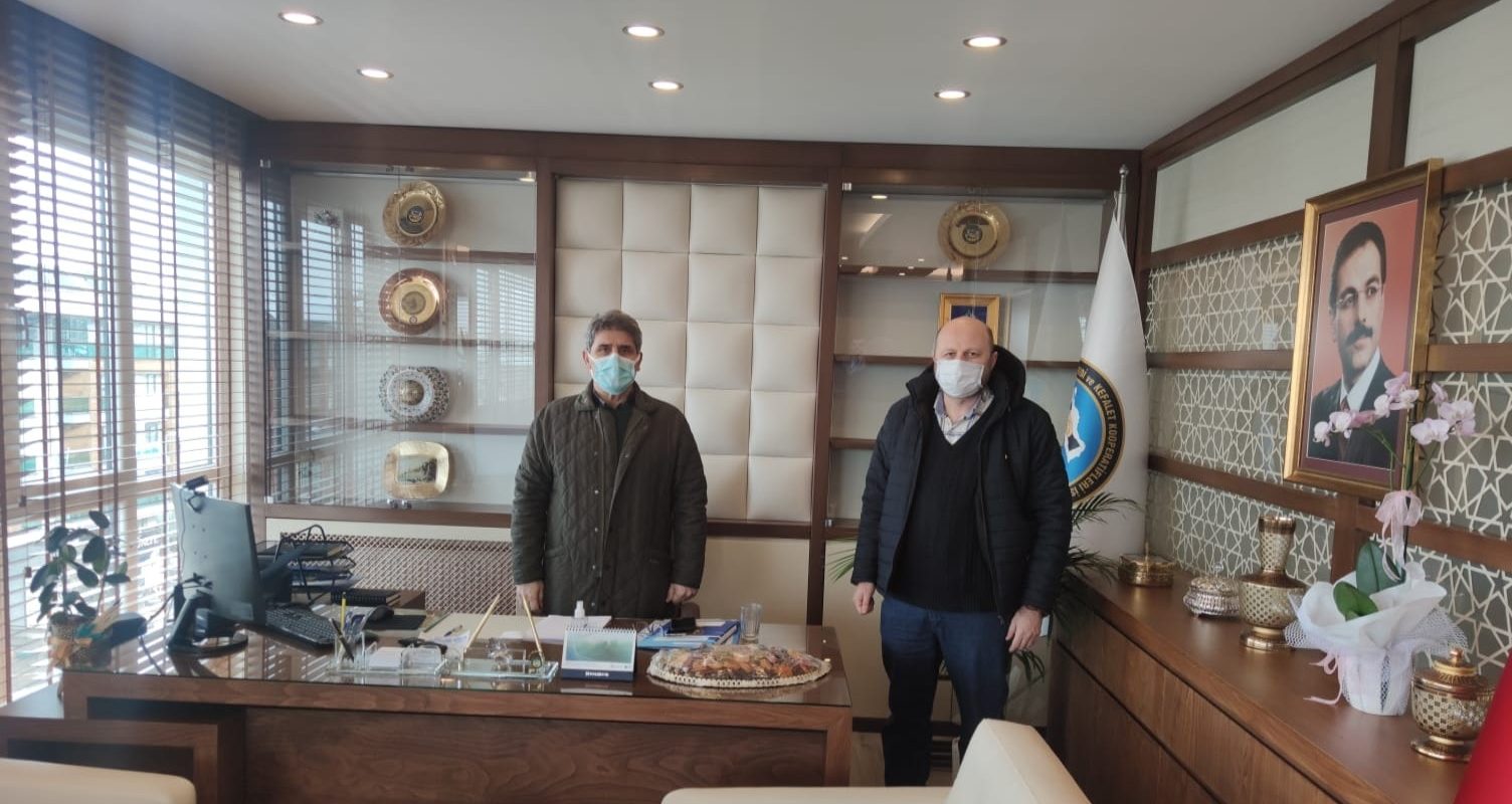 YENİ ESNAF GAZETESİ GENEL YAYIN YÖNETMENİ NUSRET KAFASIBÜYÜK’ÜN ZİYARETİ