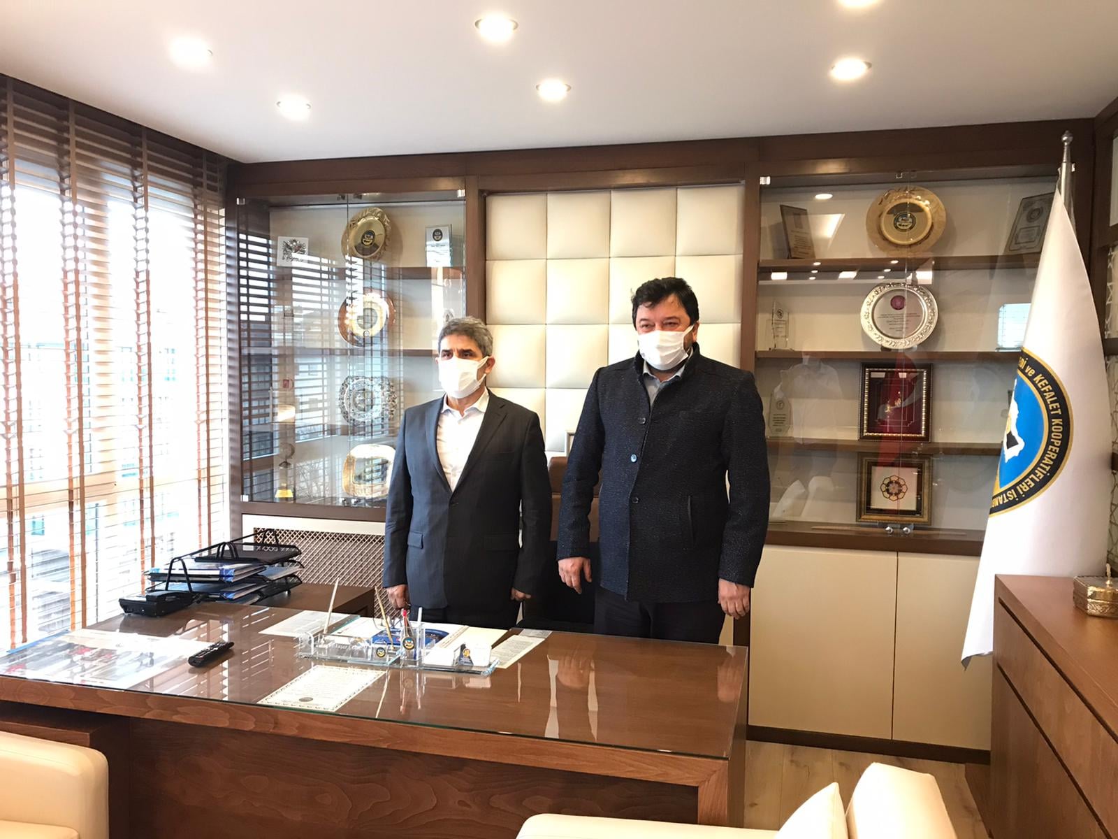 KÜÇÜKKÖY KOOPERATİFİ BAŞKANI SAYIN ERKAN KAYA’NIN ZİYARETİ