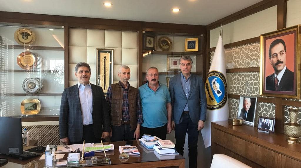 EYÜP KOOPERATİFİ BAŞKANI SAYIN SADİ NAYIR VE ÜMRANİYE KOOPERATİFİ BAŞKAN VEKİLİ SAYIN MUSTAFA FETTAHOĞLU’NUN ZİYARETİ
