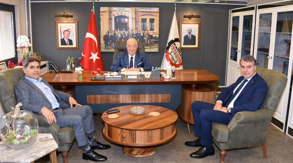 İSTESOB BAŞKANI SAYIN FAİK YILMAZ’A HAYIRLI OLSUN ZİYARETİMİZ