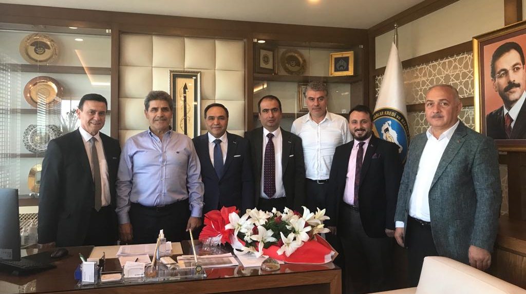 ESENLER KOOPERATİFİ BAŞKANI SAYIN ŞÜKRÜ ŞAHİN VE YÖNETİM KURULU’NUN ZİYARETİ