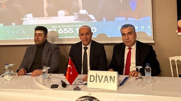 HAZIR GİYİMCİLER KOOPERATİFİ BAŞKANI SAYIN TAHİR ÖZER TEKRAR SEÇİLDİ