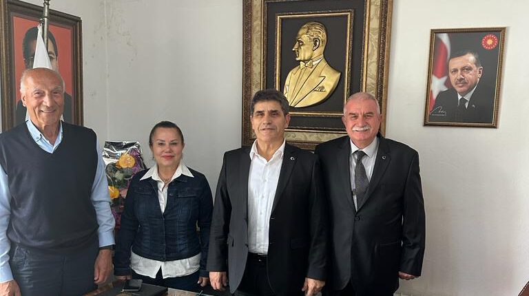 KÜÇÜKYALI KOOPERATİFİ BAŞKANI SAYIN YILMAZ ULUBEYİ VE YÖNETİM KURULUNU ZİYARETİMİZ