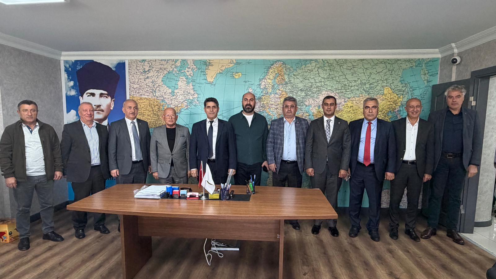 ESENLER KOOPERATİFİ BAŞKAN SAYIN TUFAN SARAL’I ZİYARETİMİZ