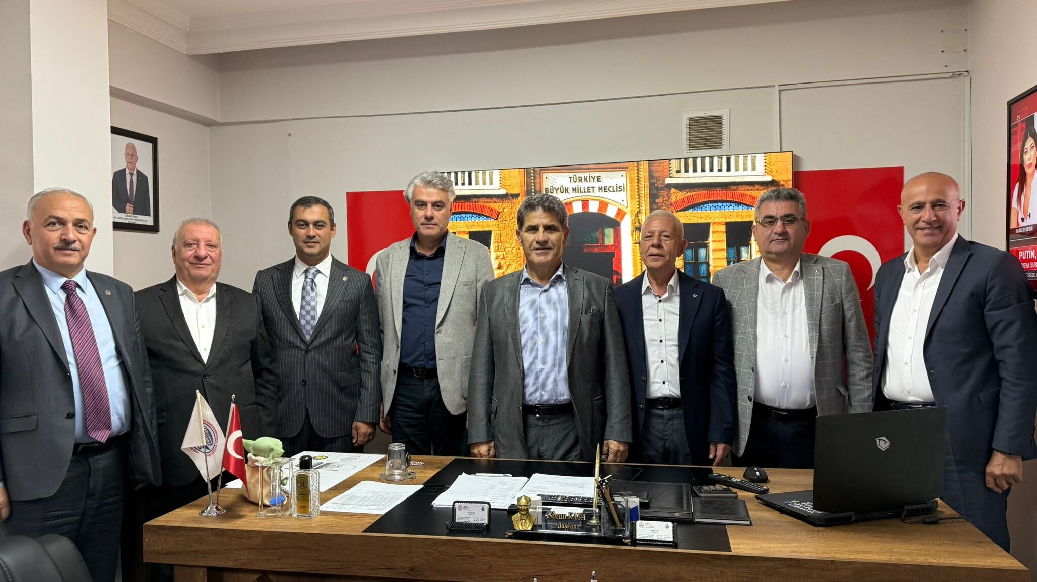 FATİH KOOOPERATİFİ BAŞKAN SAYIN SİNAN KAYA’YI ZİYARETİMİZ