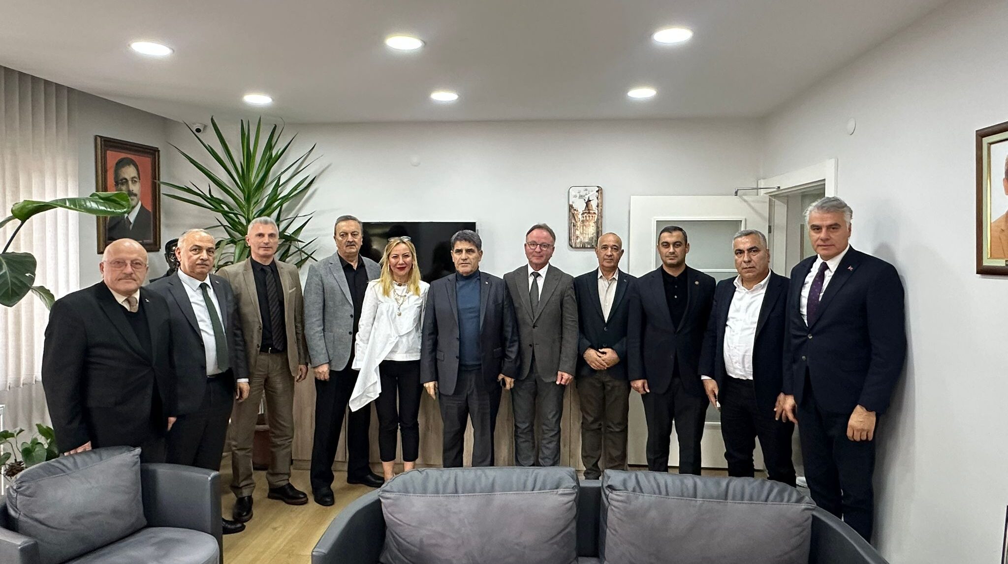 KÜÇÜKYALI KOOPERATİFİ BAŞKANI SAYIN VAHAP GENÇ’İ ZİYARETİMİZ