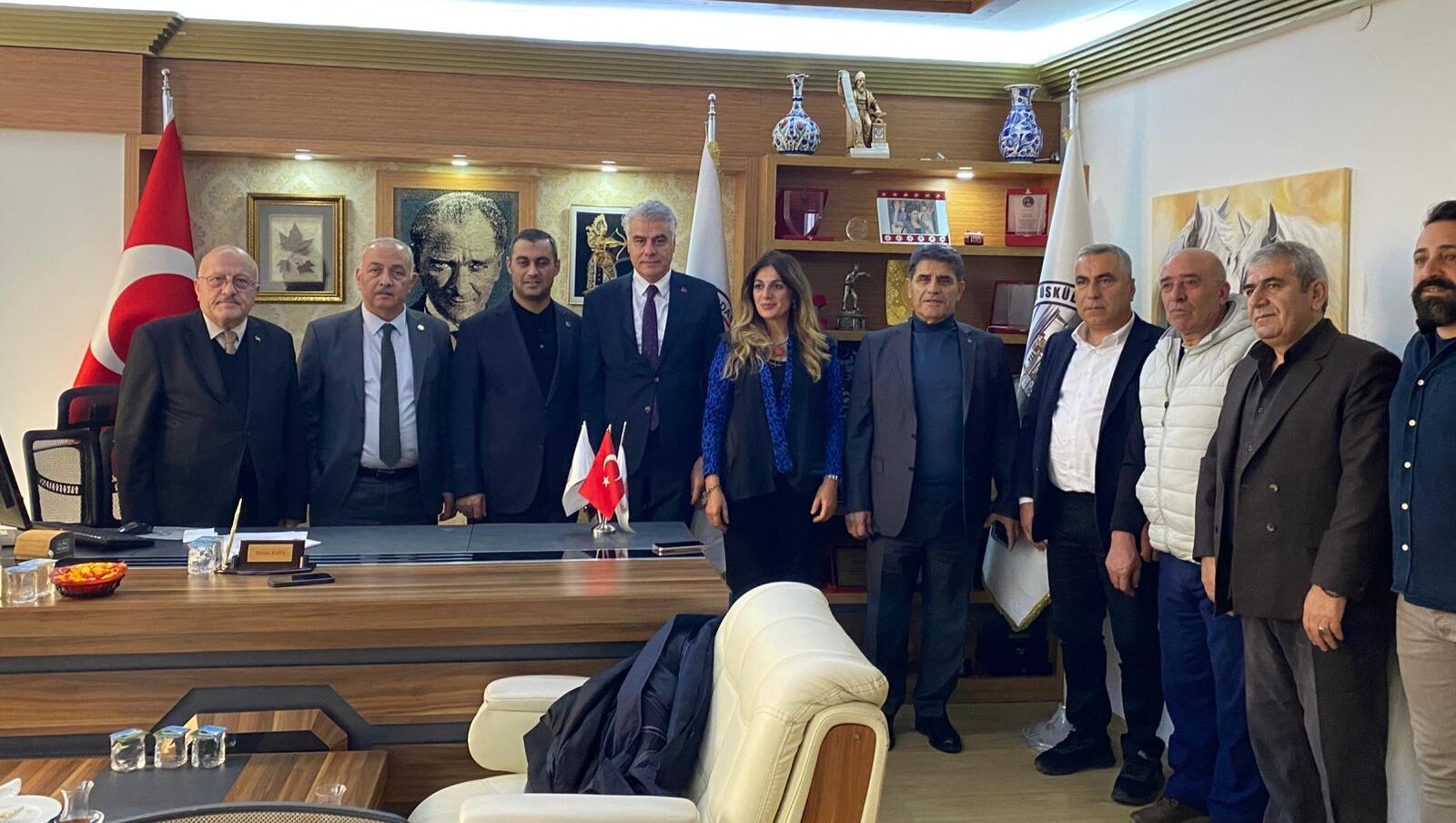 ÜSKÜDAR KOOPERATİFİ BAŞKANI SAYIN TERLAN KAYA’YI ZİYARETİMİZ