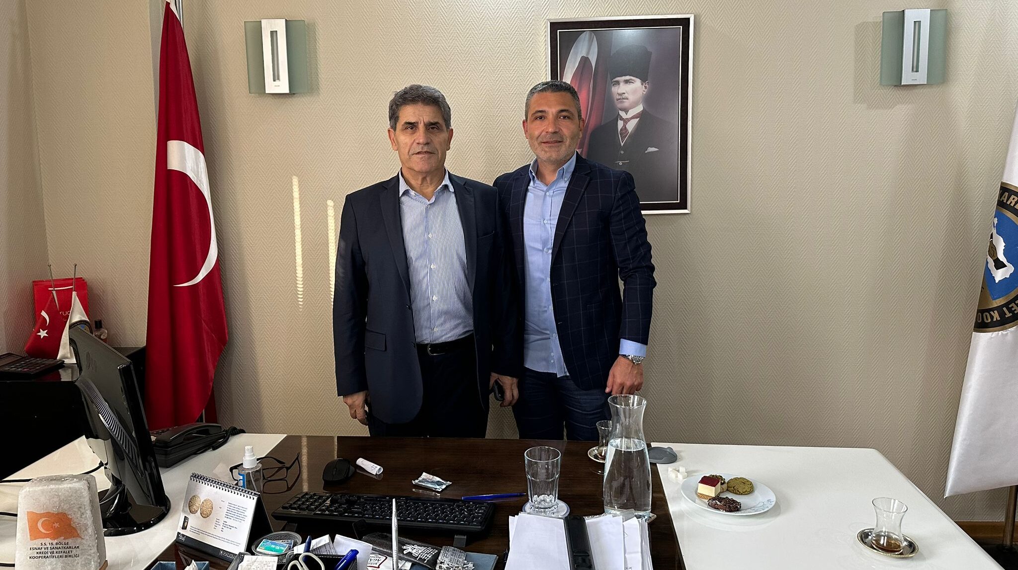 KADIKÖY KOOPERATİFİ BAŞKANI SAYIN KENAN AYDIN’I ZİYARETİMİZ