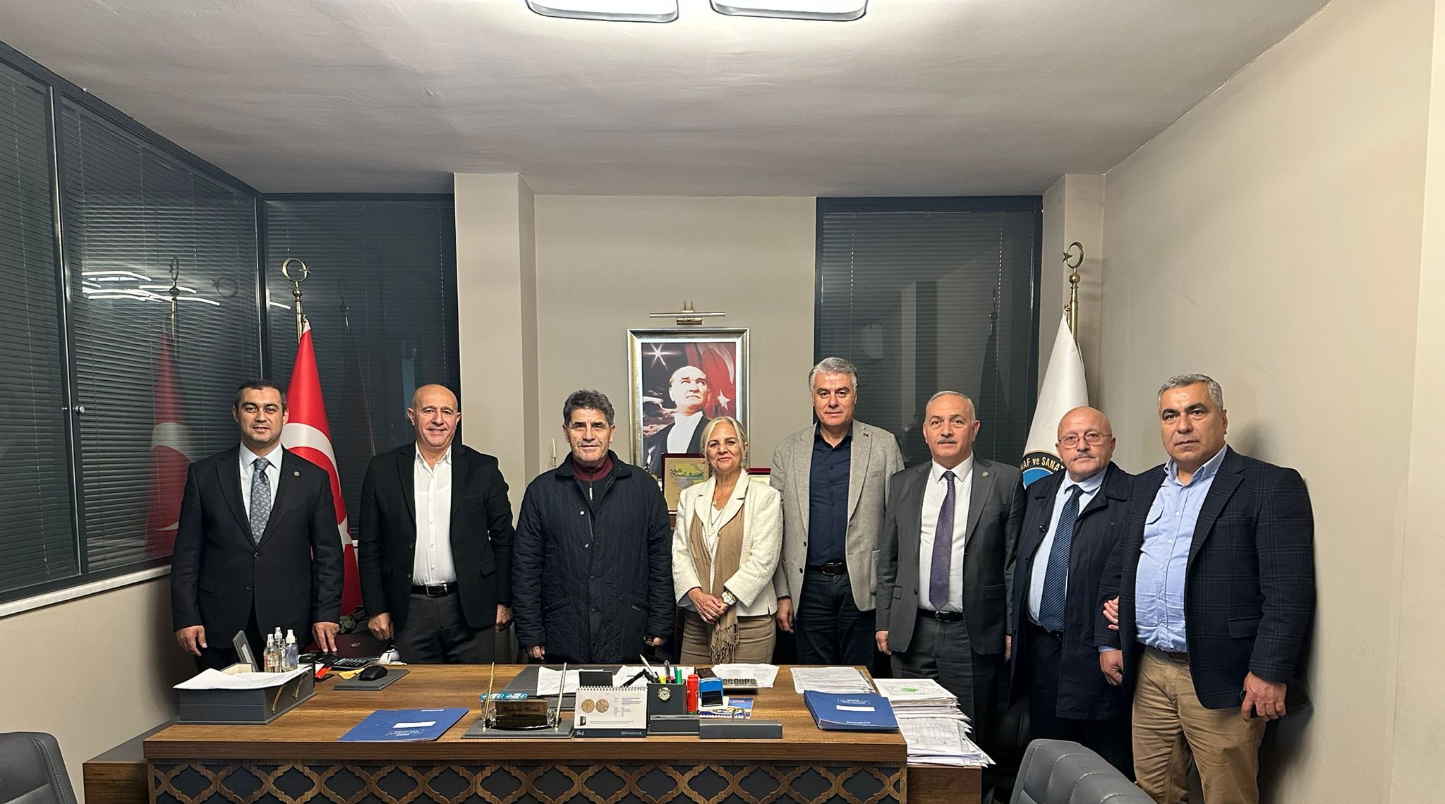 SEFAKÖY KOOPERATİFİ BAŞKAN SAYIN BİNALİ UÇAK’I ZİYARETİMİZ