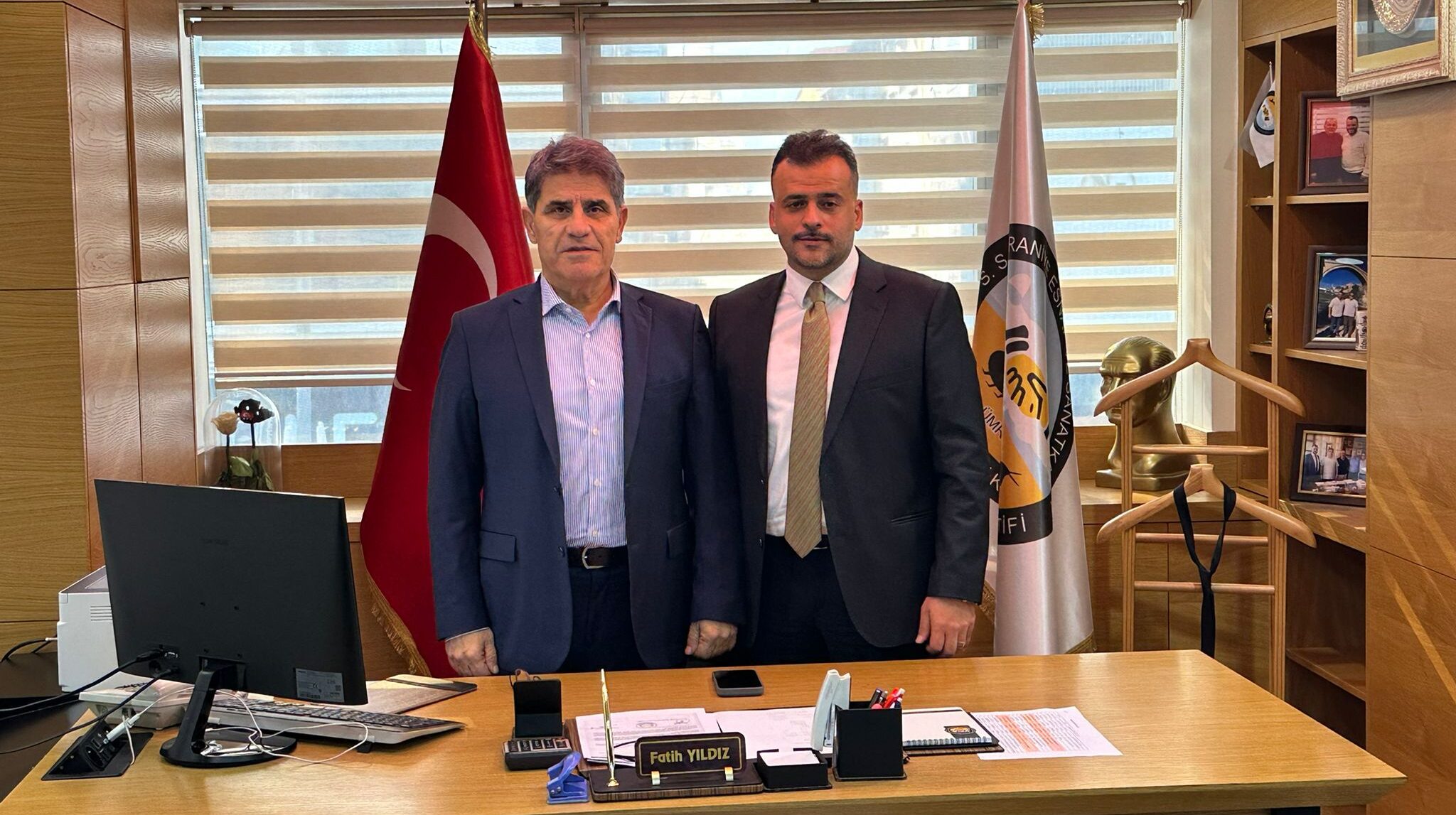 ÜMRANİYE KOOPERATİFİ BAŞKANI SAYIN MEHMET FATİH YILDIZ’I ZİYARETİMİZ