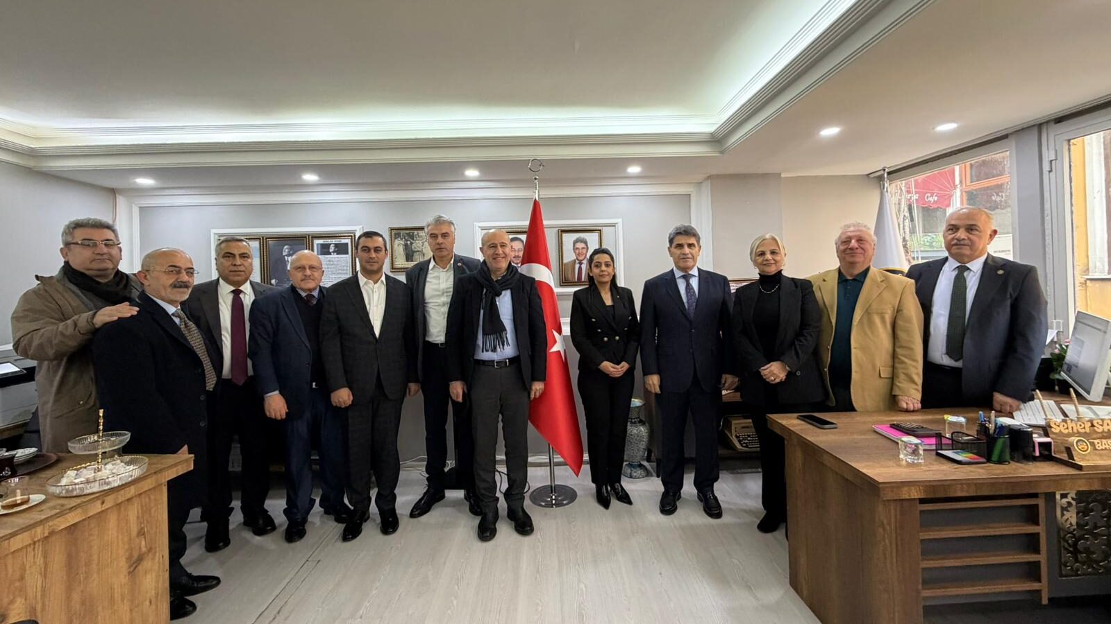 KARAKÖY KOOPERATİFİ BAŞKANI SAYIN SEHER SARI’YI ZİYARETİMİZ