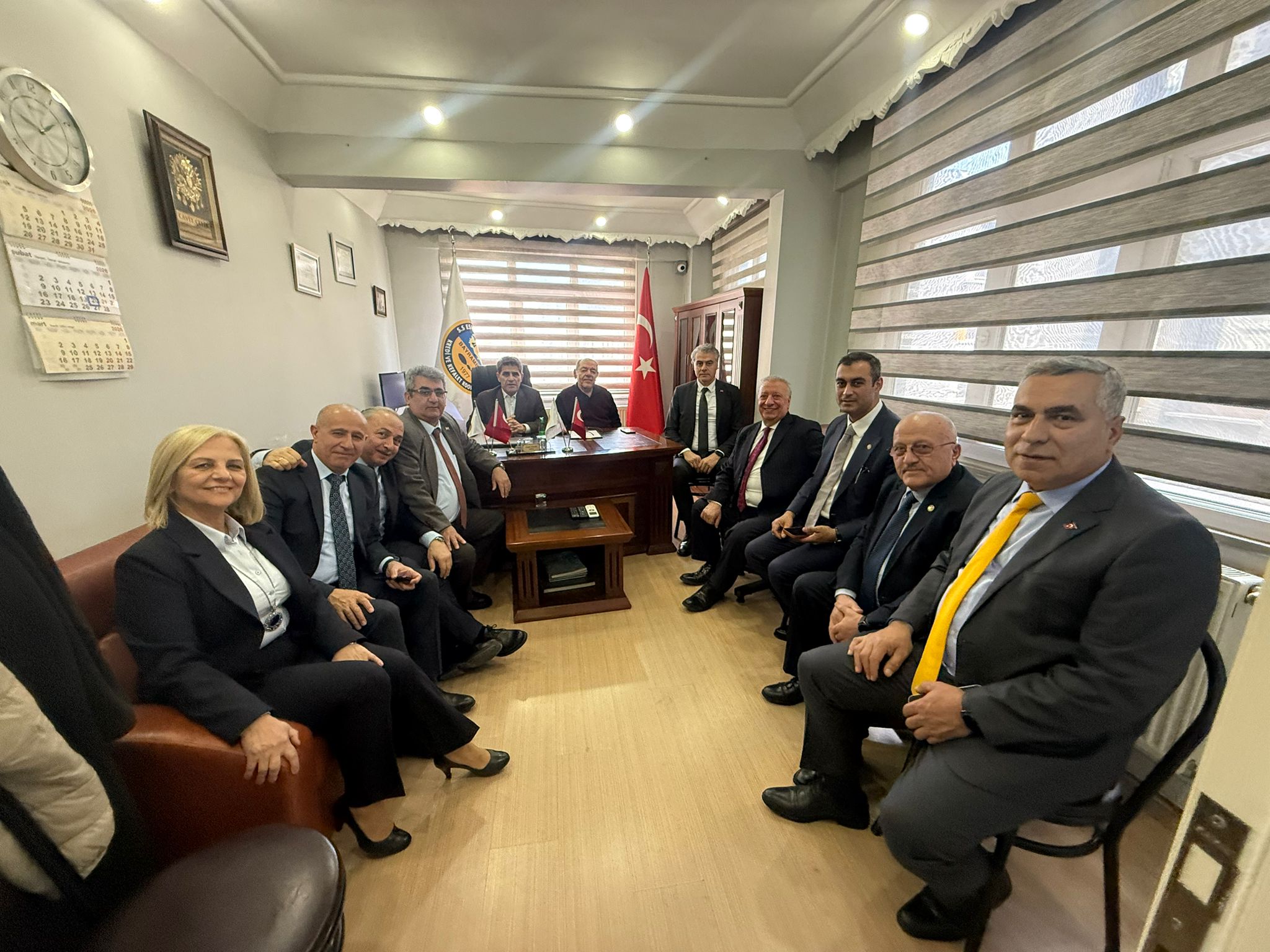 BAYRAMPAŞA KOOPERATİFİ BAŞKANI SAYIN CAVİT ÇELİK’İ ZİYARETİMİZ