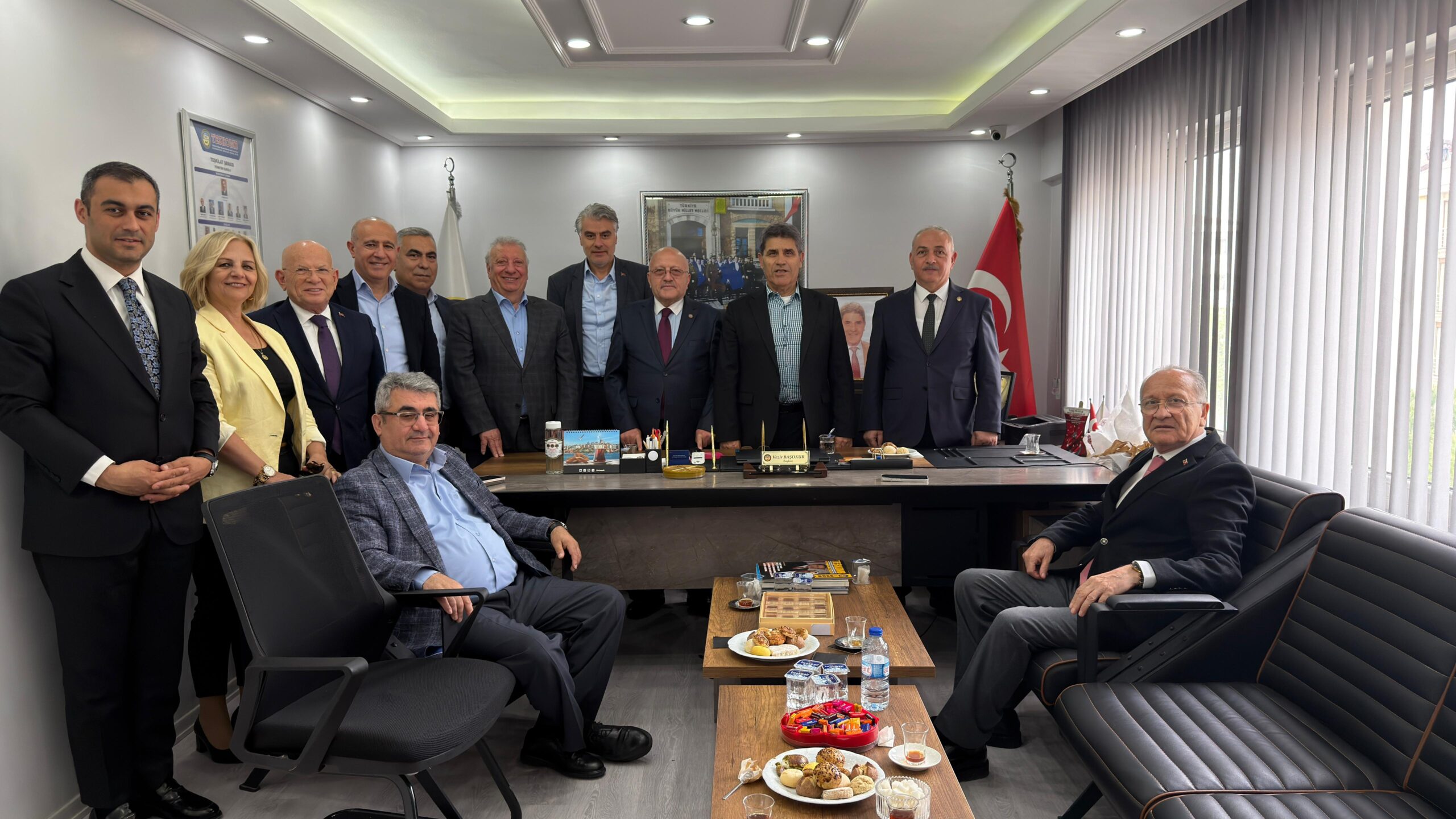 BAKIRKÖY KOOPERATİFİ BAŞKANI SAYIN VEZİR BAŞOKUR’U ZİYARETİMİZ