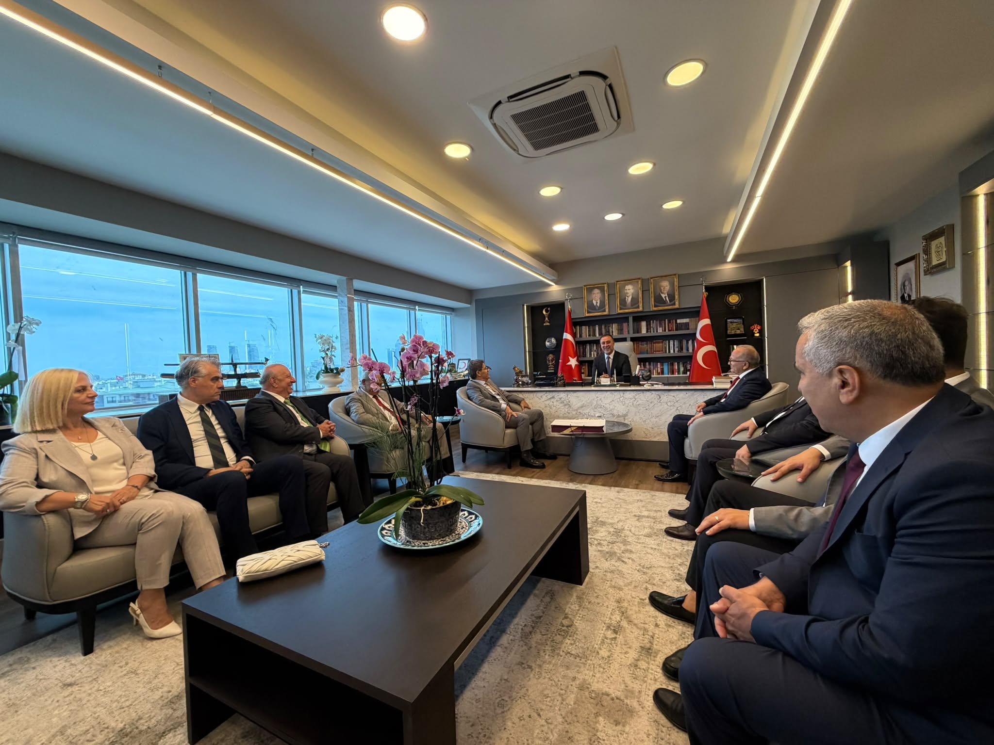 MHP İL BAŞKANI SAYIN VOLKAN YILMAZ’I ZİYARETİMİZ