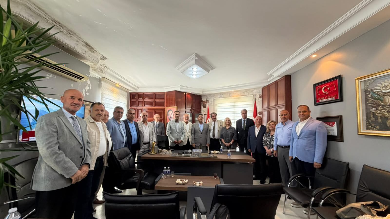 KAYNARCA KOOPERATİFİ BAŞKANI SAYIN HÜSAMETTİN ELÇİ’Yİ ZİYARETİMİZ
